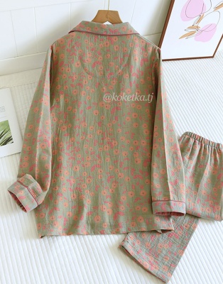 Муслиновая рубашка со штанами