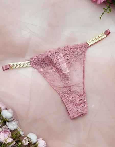 Трусики стринги с рюшками