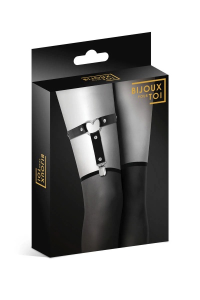 Гартер Bijoux Pour Toi с металлическим сердцем
