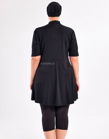 Модный купальник с короткими лосинами