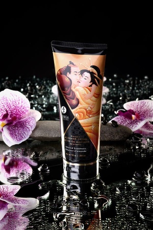 Съедобный массажный крем Shunga Almond Sweetness, Миндальная сладость, 200 мл