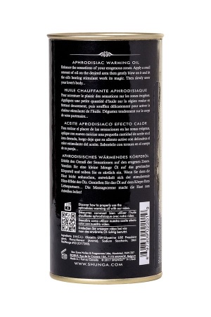 Съедобное массажное масло Shunga Raspberry Feeling, разогревающее, малина, 100 мл