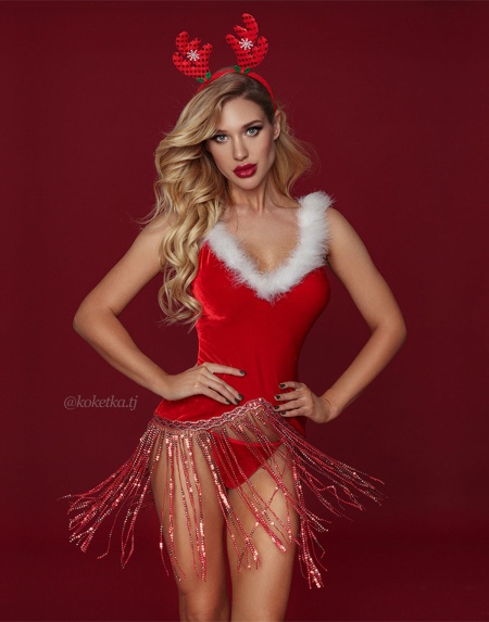 Страстный комплект с бахрамой