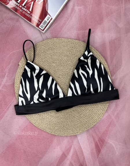 Атласный бюстгальтер (без косточек)