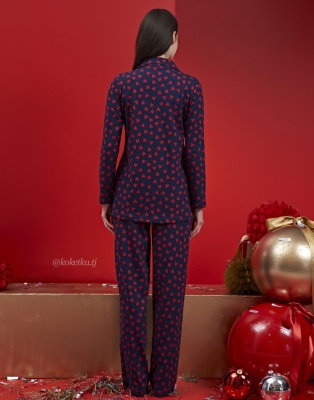 Домашний комплект с рубашкой и штанами