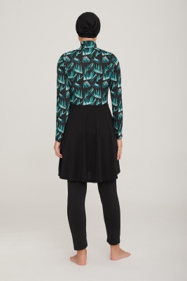 Модный купальник с лосинами   