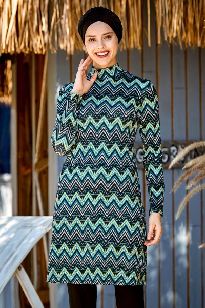 Модный купальник с лосинами   