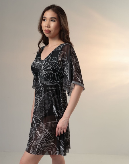 Купальник платье (низ трусики)